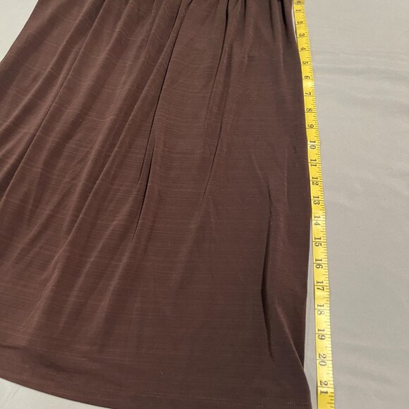 Brown Halter Dress - Picture 2 of 4